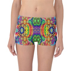 Artwork By Patrick-colorful-47 Reversible Boyleg Bikini Bottoms by ArtworkByPatrick