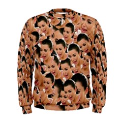 Crying Kim Kardashian Men s Sweatshirt by Valentinaart