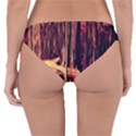 Forest Autumn Trees Trail Road Reversible Hipster Bikini Bottoms View4