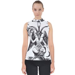 Devil Baphomet Occultism Shell Top by Sapixe