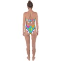 Love Peace Feelings Nature Tie Back One Piece Swimsuit View2