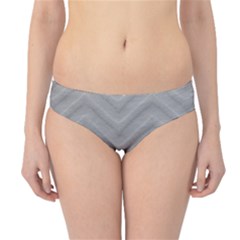 White Fabric Pattern Textile Hipster Bikini Bottoms by Sapixe