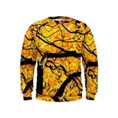 Golden Vein Kids  Sweatshirt by FunnyCow
