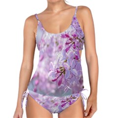 Pink Lilac Flowers Tankini Set by FunnyCow