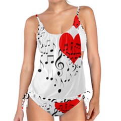 Singing Heart Tankini Set by FunnyCow