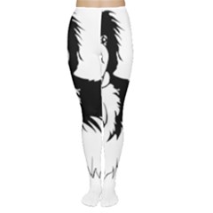 Animal Canine Dog Japanese Chin Women s Tights by Sapixe