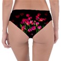 Pink Tulips Dark Background Reversible Classic Bikini Bottoms View4