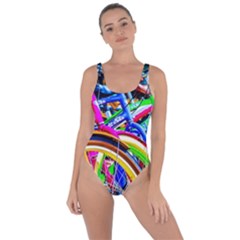 Colorful Bicycles In A Row Bring Sexy Back Swimsuit by FunnyCow