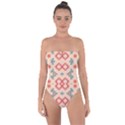 Tribal shapes                                         Tie Back One Piece Swimsuit View1