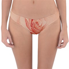Wonderful Rose In Soft Colors Reversible Hipster Bikini Bottoms by FantasyWorld7