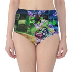 Lilac On A Countertop 2 Classic High-waist Bikini Bottoms by bestdesignintheworld