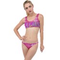 Pink and purple shimmer design by FlipStylez Designs The Little Details Bikini Set View1