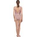 Red Peppers Pattern Center Cut Out Swimsuit View2