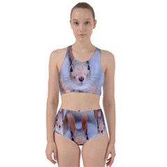 Squirrel Looks At You Racer Back Bikini Set by FunnyCow
