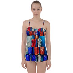 Soup Cans   After The Lunch Babydoll Tankini Set by FunnyCow