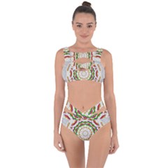 Fauna In Bohemian Midsummer Style Bandaged Up Bikini Set  by pepitasart