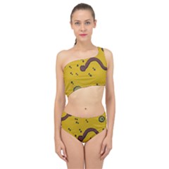 Swimming Worms Spliced Up Two Piece Swimsuit