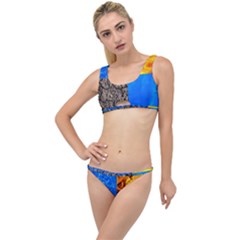The Fifth Inside Vertical Pattern The Little Details Bikini Set by FunnyCow