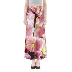 Blooming Almond At Sunset Full Length Maxi Skirt by FunnyCow