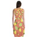 Lemons And Limes Peach Sleeveless Chiffon Dress   View2
