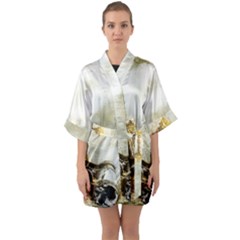 Background 1660942 1920 Quarter Sleeve Kimono Robe by vintage2030