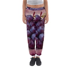 Red And Green Grapes Women s Jogger Sweatpants by FunnyCow