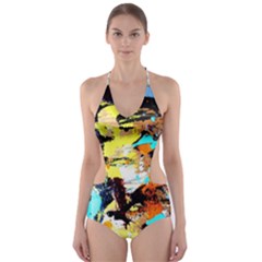 Fragrance Of Kenia 6 Cut-out One Piece Swimsuit by bestdesignintheworld