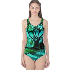 Hot Day In Dallas 50 One Piece Swimsuit by bestdesignintheworld