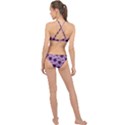 The Sky Is Not The Limit For Beautiful Big Flowers High Neck Bikini Set View2