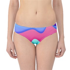 Lines Curves Colors Geometric Lines Hipster Bikini Bottoms