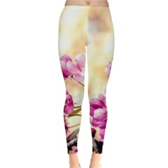 Paradise Apple Blossoms Classic Winter Leggings by FunnyCow