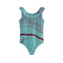 FLOATING AWAY Kids  Frill Swimsuit View1