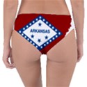 Flag Map of Arkansas Reversible Classic Bikini Bottoms View4