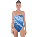 STAR MAKER Tie Back One Piece Swimsuit View1