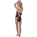 Mona Lisa Floral Black Go with the Flow One Piece Swimsuit View2