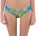 Bloom In Vintage Ornate Style Reversible Hipster Bikini Bottoms View3