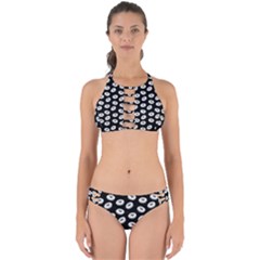 Donuts Pattern Perfectly Cut Out Bikini Set by Valentinaart