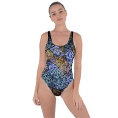 Multi Color Tile Twirl Octagon Bring Sexy Back Swimsuit by Simbadda