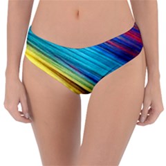 Rainbow Reversible Classic Bikini Bottoms by NSGLOBALDESIGNS2