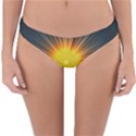 Background Mandala Sun Rays Reversible Hipster Bikini Bottoms View1