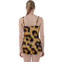 Animal print Leopard Tie Front Two Piece Tankini View2