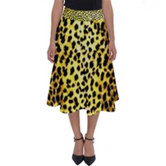Leopard 1 Leopard A Perfect Length Midi Skirt by dressshop