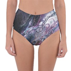 Planetary Reversible High-waist Bikini Bottoms by ArtByAng