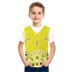 Grunge Yellow Bandana Kids  Sportswear by dressshop