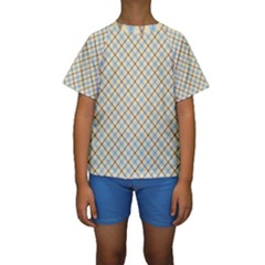 Plaid 2 Kids  Short Sleeve Swimwear by dressshop
