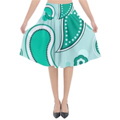 Seamless Flared Midi Skirt by Hansue