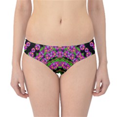 Flowers And More Floral Dancing A Power Peace Dance Hipster Bikini Bottoms by pepitasart