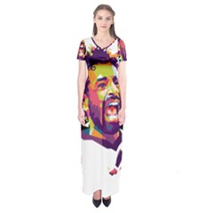 Mo Salah The Egyptian King Short Sleeve Maxi Dress by 2809604