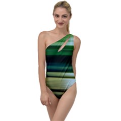Greenocean To One Side Swimsuit by kunstklamotte023