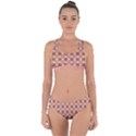 QT Pie Polka Dot Pattern Criss Cross Bikini Set View1